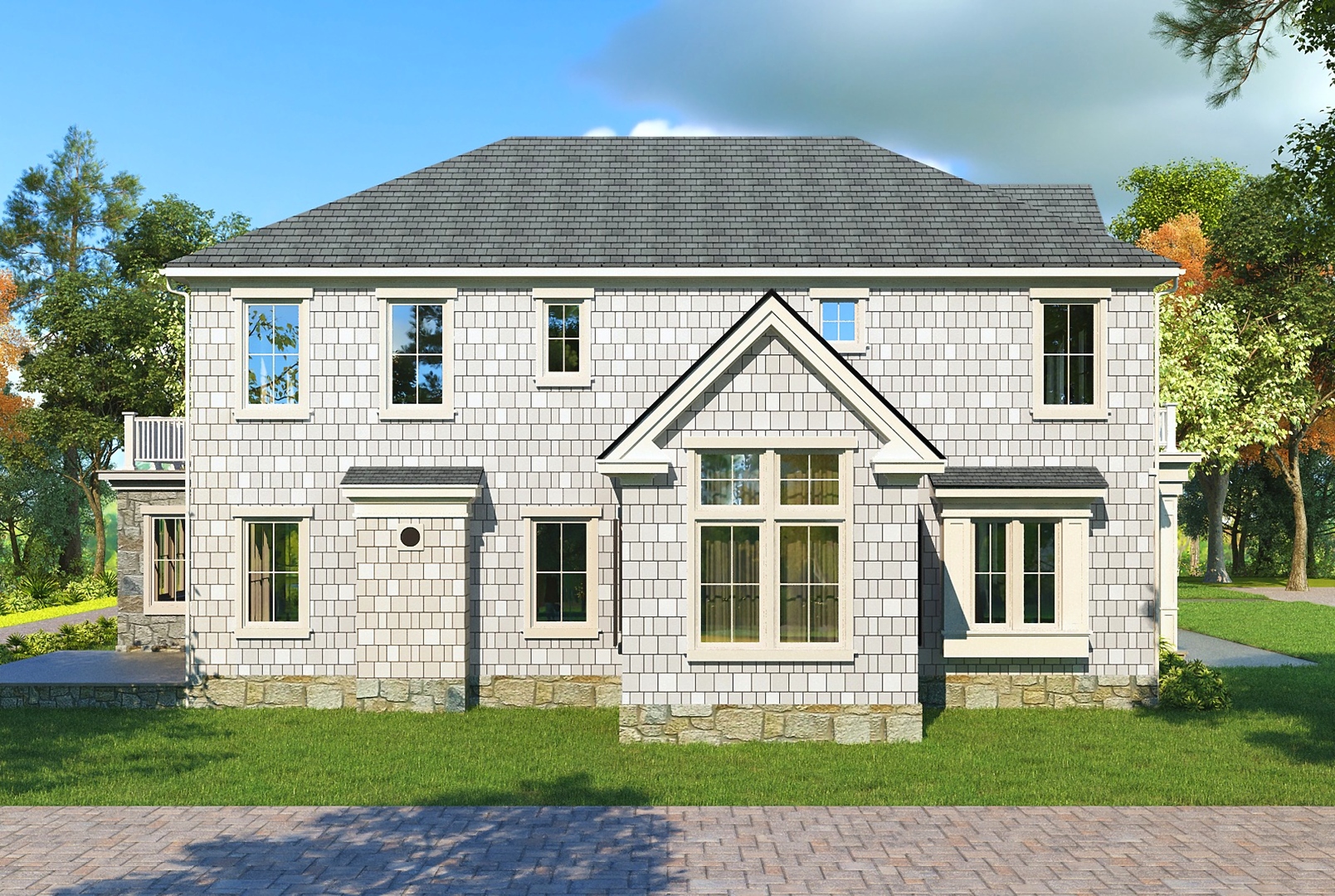 Side elevation view